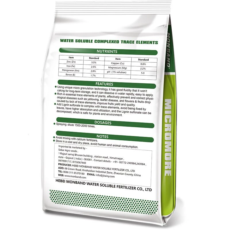 Water Soluble Zinc Fertilizer suppliers